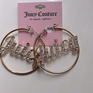 Juicy couture hoops